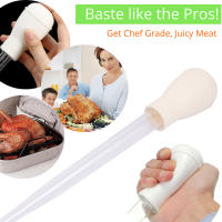 Baster De Pavo Para Cocina Y Barbacoa Con Sirope De Gravy Sabor BBQ Tubo Claro De Alimentos Bomba De Succión Para Aceite Y Sopas - details 6