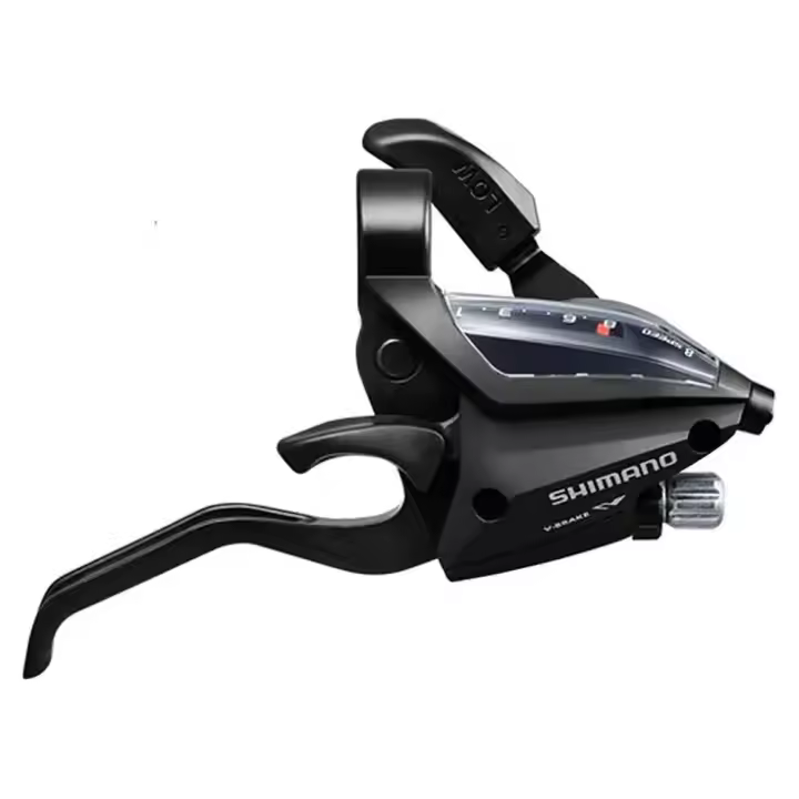 Shimano Maneta De Freno Derecho Con Cambio Double St-ef 2 Fingers - 1