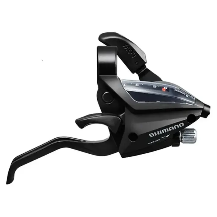 Shimano Maneta De Freno Derecho Con Cambio Double St-ef 2 Fingers - 1