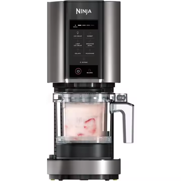 Ninja NC300EU máquina para helados Heladera tradicional 0,473 L 800 W Negro, Plata - 1