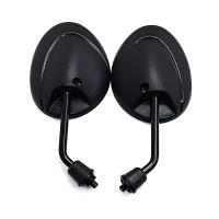Espejo Retrovisor Para Motocicleta Universal Fácil Instalación Con M10 Delantera O M10 Retrovisor Dientes Accesorios De Espejos Lateral - details 1