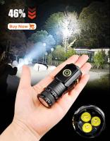 Linterna Frontal LED 9 Luces Con Sensor De Movimiento Recargable USB 1200mah Portátil Para Pesca Camping Y Actividades Al Aire Libre - details 3