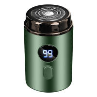 Mini Afeitadora Eléctrica De Pocke Para Hombres Recargable Por USB Uso Dual Seco Y Húmedo Viaje Portátil Afeitadora Rápida - details 8