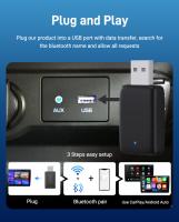 Adaptador Wireless Carplay 2en1 Android Auto XUDA Dongle Inteligente Mini Boquilla Plug And Play Para Volvo Benz Cadillac Jeep Lexus Buick VW - details 3
