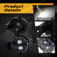 Lámpara Antiniebla Para Dodge Ram 1500 2002-2008 Con LED Blanco DRL Asamblea De Parachoques Delantera Accesorios De Iluminación VGETTING - details 4
