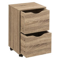 TORRE DE 2 PUERTAS CON RUEDAS EFECTO MADERA MARCA 5 FIVE - details 0