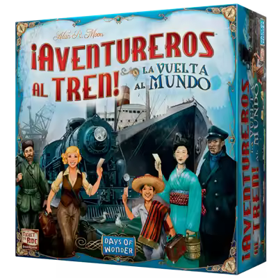 ¡AVENTUREROS AL TREN! LA VUELTA AL MUNDO - 1