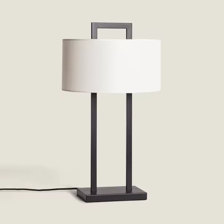 Ledkia Lámpara de Mesa Metal con Puerto USB e Interruptor Táctil Tianna Negro - 1