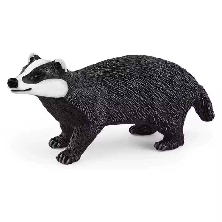 Figura Tejón de la línea Wild Life de Schleich para coleccionar 14842 - 1