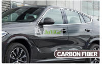 Pegatina De Fibra De Carbono Negra Brillante Para Puerta Y Ventana De Toyota 4runner N280 2010-2023 Adhesivo De Coche - details 4