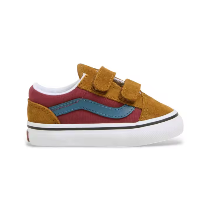 Zapatillas Vans Old Skool V para bebe en color marron - 1