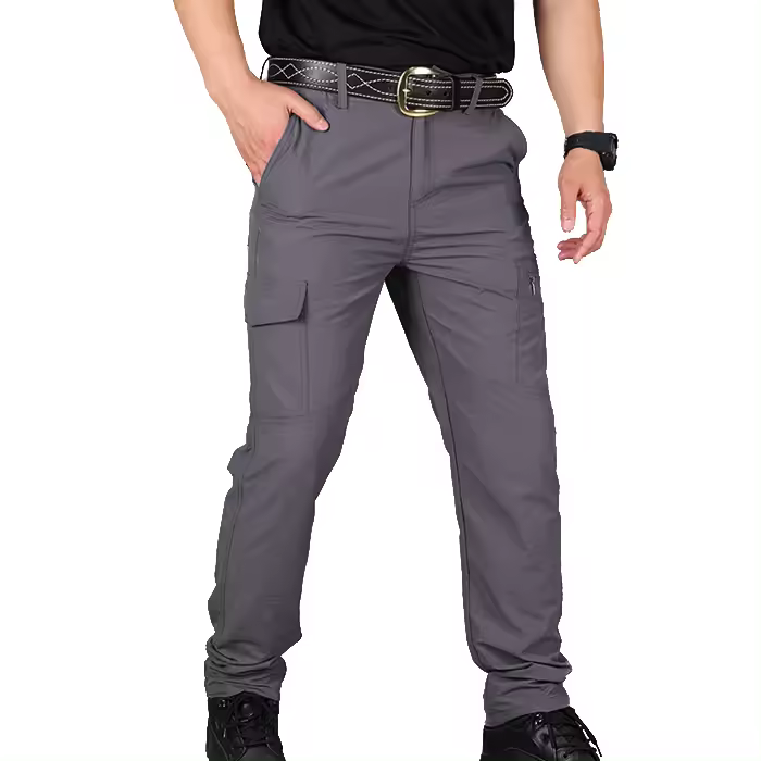 Pantalones Casuales Para Hombre Talla S-5XL Trousers Militar Táctico Pantalones De Campo Transpirables Impermeables Con Multípocket - 1