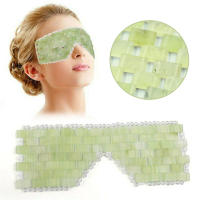 Masajeador De Cara Con Jade Natural Terapia Fría Belleza Cuidado De La Piel Masaje Ocular Relajación Parche De Sueño Antiarrugas Herramienta SPA - details 2