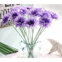 Tirantes De Hojas Verdes De 30/40cm Para Floristería Accesorios De Hierro Para Manualidades DIY Venta Al Por Menor Y Mayor - details 5
