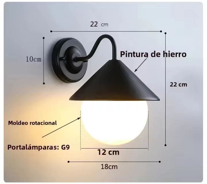 Lámpara De Pared Exterior LED Impermeable Y Resistente Al Humor Lámpara De Escalera De Acero Para Patio Tradicional Sin Certificación - 1