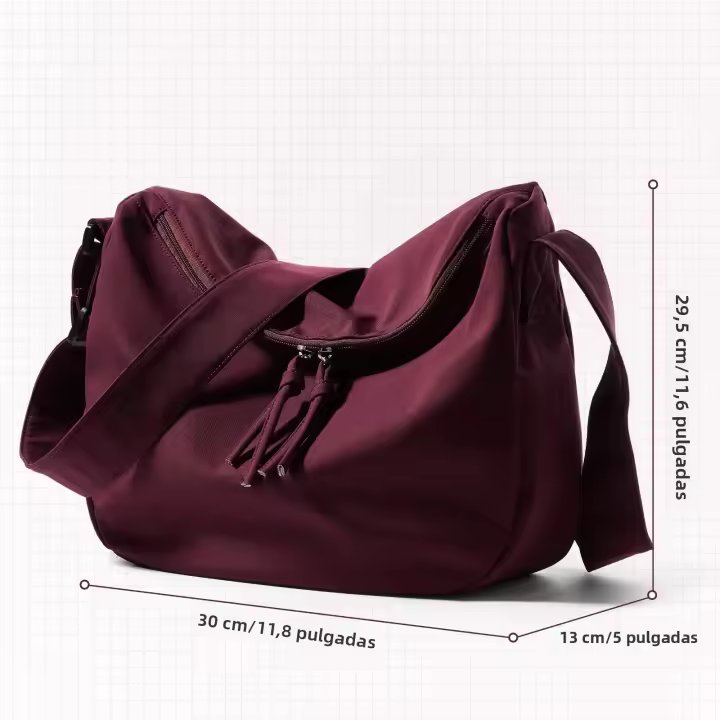 Bolso De Hombro Tote Bag Gran Capacidad Para Adolescentes Niñas Y Niños Bolso Cruzado De Estudiante Estilo Moderno Unisex - 1