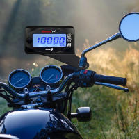 Koso 4 En 1 Pantalla De Temperatura De Cilindro Voltímetro Tiempo RPM Tachímetro Mini LED Digital Para Motocicletas - details 0