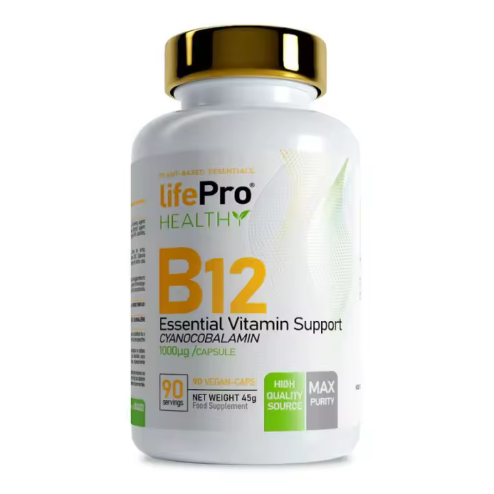 LIFE PRO VITAMIN B12 90 VEGANCAPS - 1