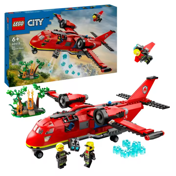 Avión de Rescate de Bomberos-LEGO 60413 - 1