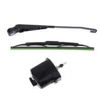 Motor De Limpiaparabrisas Universal 12V Con Borde Adecuado Para Tractor Willis Pieza De Repuesto Para Automóviles - details 5