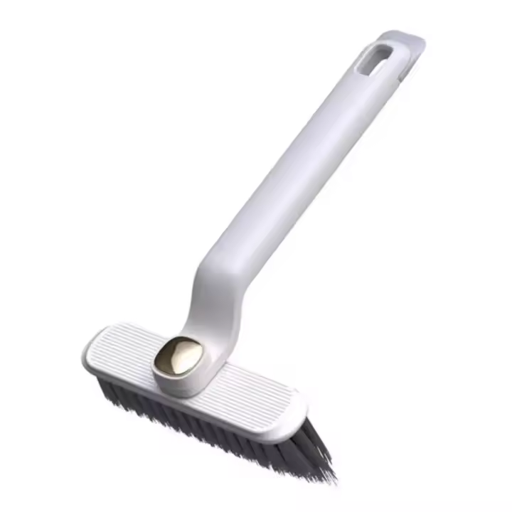 Cepillo De Limpieza Para Paredes De Azulejos Del Baño Con Cerdas Fuertes Y Rotación Multifuncional Para Espacios Estrechos Y Esquinas - 1