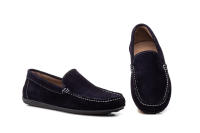 IB-1234 Cuero -Marino - Jeans Hecho en España Kiowa Hombre Piel Serraje Cuero - Marino - Jeans Iberico Numeración: 39-45 Marca: Ibérico Color: Cuero - Marino - Jeans mocasin de hombre muy como todo en piel ideal para la primavera verano - details 4