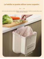 Bandeja De Cocina Plegable Y Montada En La Pared Ecológica De Plástico Accesorio De Cocina Para Almacenamiento Y Basura - details 6