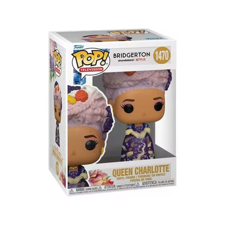 Funko Pop Television Bridgerton Figura Queen Charlotte Juguetes - 1