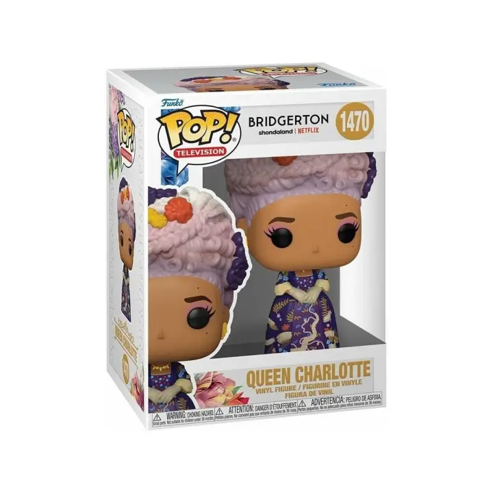 Funko Pop Television Bridgerton Figura Queen Charlotte Juguetes - 1