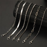 Juego De Máximo 6PCS Cadena De Serpiente Plana Dorada Para Hombres Y Mujeres Joyería De Moda Clásica Vintage Regalo Ideal Para Fiestas Bodas Aniversarios Viajes Uso Diario - details 6