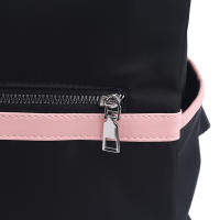 Mochila Oxford Casual 2024 Para Mujer Negra Impermeable De Nylon Para Estudiantes Adolescentes Niñas Bolsa De Viaje De Moda Con Manija Suave Sistema De Almacenamiento Arcuado - details 11
