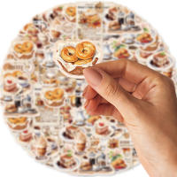 30pcs Pegatinas De Maleta Vintage Con Graffiti Para Taza De Té Por La Tarde Y Café Decoración De Cuaderno Guitarra Juguete Clásico PVC Adhesivos - details 5