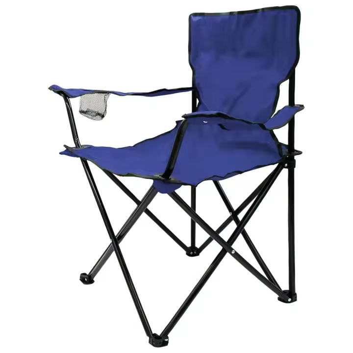 SILLON PLEGABLE POSAVASOS AZUL MARINO REDCLIFFS - 1