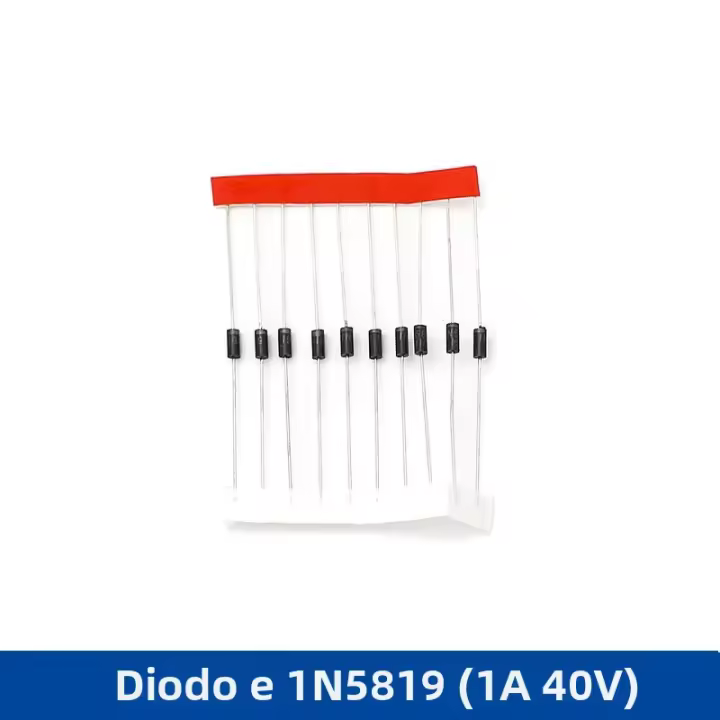Kit De 100 Piezas De Diodos Schottky De Valor 8 1N4148 1N4007 1N5819 1N5399 1N5408 1N5822 FR107 FR207 Diodos De Interchange Rápido - 1