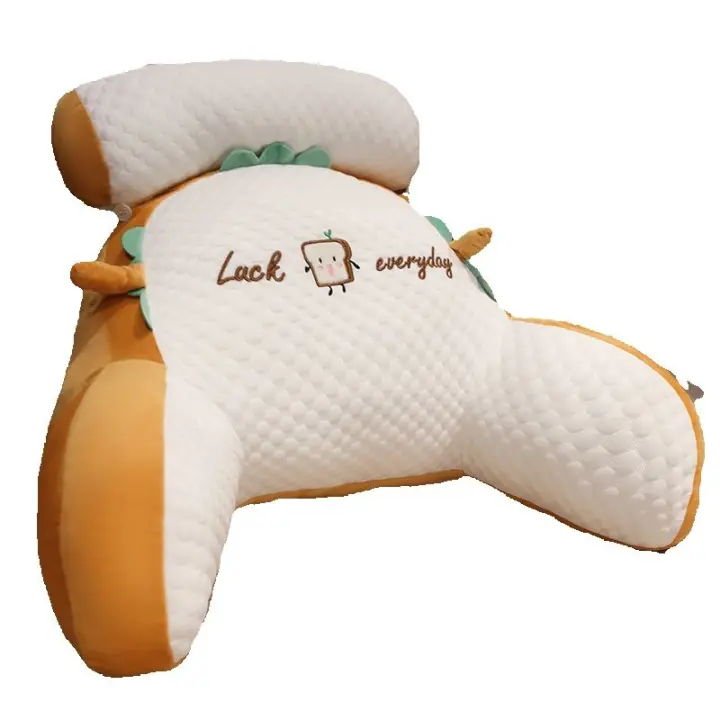 Almohadas de Lectura para Cama respaldo soporte lumbar Brazo asiento cojín - 1
