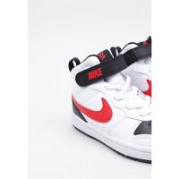 Nike COURT BOROUGH MID 2  Deportivas Planas Niño Blanco - details 2