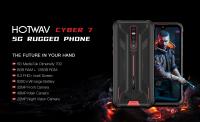 HOTWAV Cyber 7 Teléfono Móvil Resistente 5G, 8GB+128GB 8280mAh 48MP+32MP 6.3” Smartphone - details 0