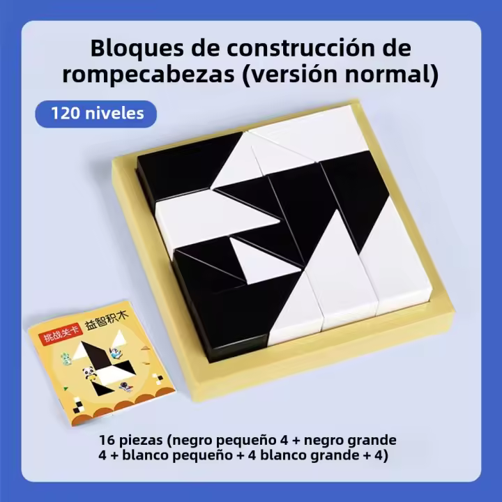 Juguetes Educativos De Bloques Ocultos Puzzle Para Desarrollar La Imaginación Y El Pensamiento Espacial Juego Interactivo Para Padres Y Niños - 1