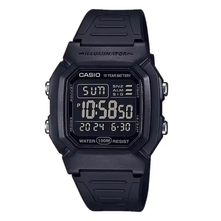 Reloj Casio Collection Men W-800H-1BVES - Reloj Digital, Hombre - Correa y Caja de Resina - 1
