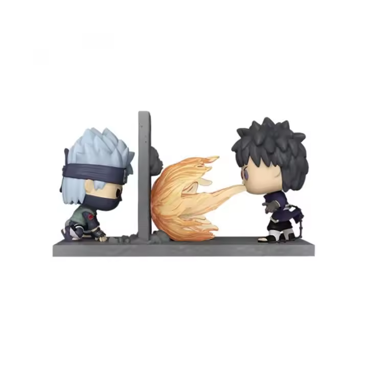 Funko POP! Moment - Anime - Kakashi / Obito - Naruto - Kakashi VS Obito - Figura Coleccionable Oficial - Juguete para Niños y Adultos - Fans - Diversidad de Personajes y Temáticas - 1