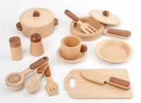 Juguetes De Madera Naturales Frutas Y Verduras Simulación De Cocina Juego De Casa De Juguetes Educativos Para Niños Regalo De Cumpleaños - details 5