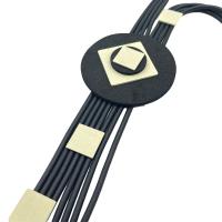Collar Largo Para Mujer De Madera Y Goma Estilo Gótico Punk Accesorios De Moda Bohemia Colgante De Moda Para Fiestas Y Bodas - details 3