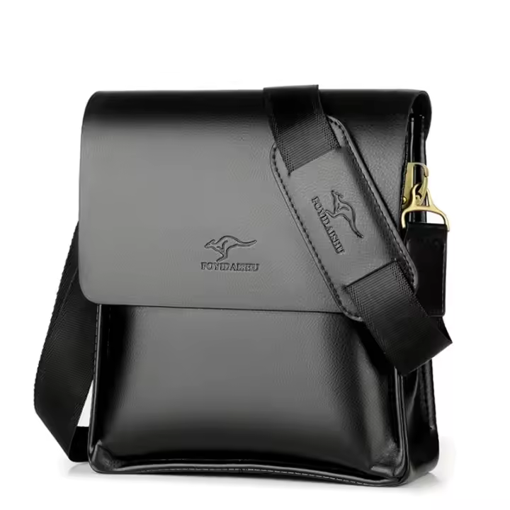 Bolso de cuero para hombre, Bandolera de hombre, Marca de lujo, de Verano - 1