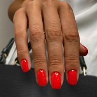 24p Uñas Postizas Cortas De Color Sólido Diseño Elegante Falsas Uñas Artificiales Full Coverage Desmontables Uñas Press on Acrílicas Para Mujeres Y Profesionales - details 9