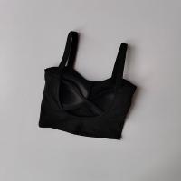 Sudadera Deportiva Para Mujer Transpirable Con Almohadillas Fijas Anti-sudoración Top De Fitness Yoga Brassiere Push up Para Gimnasio Top De Ejercicio - details 7