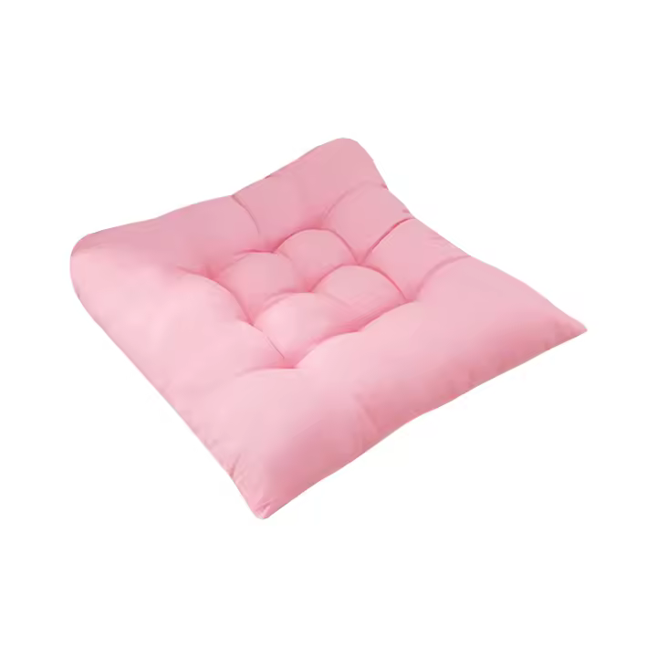 Cojín Redondo Para Silla Con Almohadilla Gruesa Para Comedor Patio Oficina Interior Exterior Jardín Sofá Con Correa Asiento Suave De Algodón Y Lino Para Adultos - 1