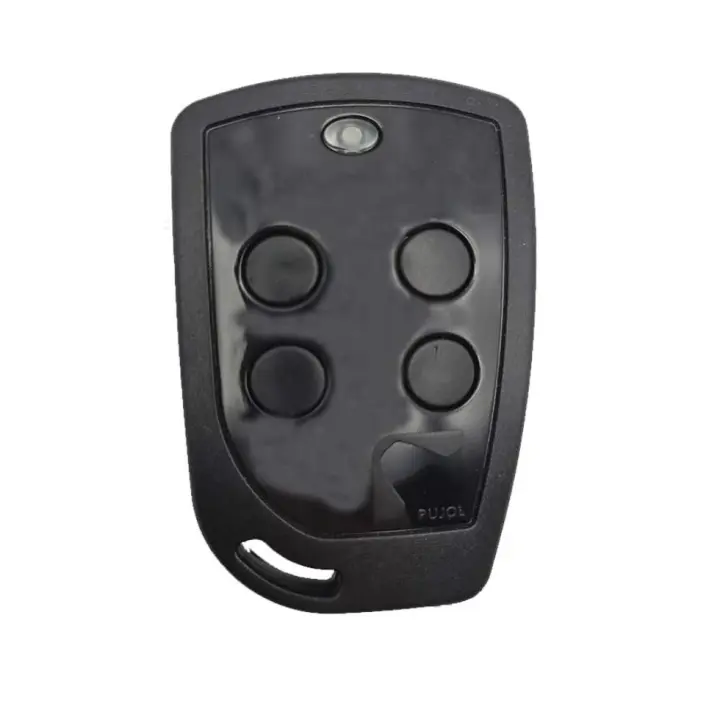 PUJOL VARIO 4U Compatible PUJOL VARIO BLACK Frecuencia 433MHz Nuevo Mando Garaje Negro 4 Botones Más Resistente Y Robusto - 1