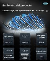 Tira De Luz LED 24V Con Sensor De Movimiento PIR Y Controlador De Carril Para Escaleras Efecto De Persecución WS2811 10M - details 6
