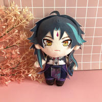 Muñeco De Peluche Genshin Impact Xiao De 20cm Con Ropa Juguetes Suaves Y Lindos Accesorios De Cosplay Regalo Para Fans - details 0