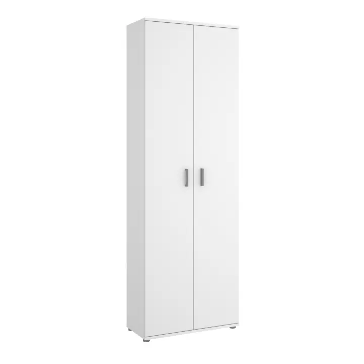 Dekit Armario Zapatero Multiusos 2 Puertas y 6 Estantes 190x61x35 Cm - FIT - 1